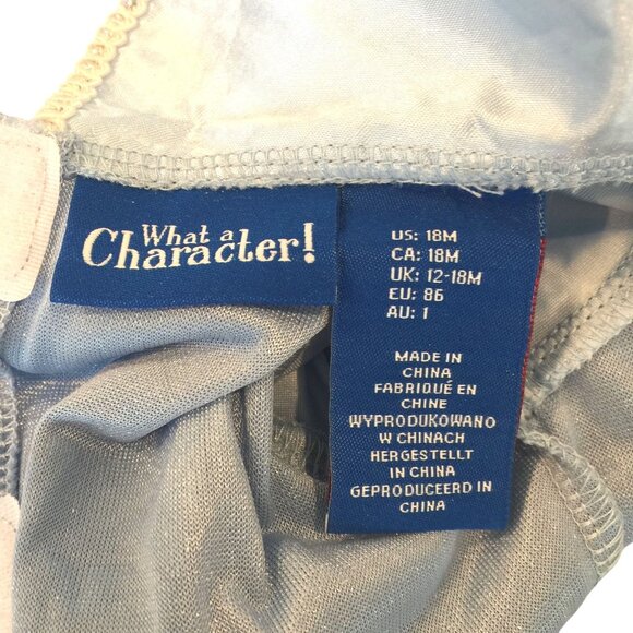 What a Character Light Blue 18M Princess Dress with Castle 3 Piece Set - Picture 4 of 5